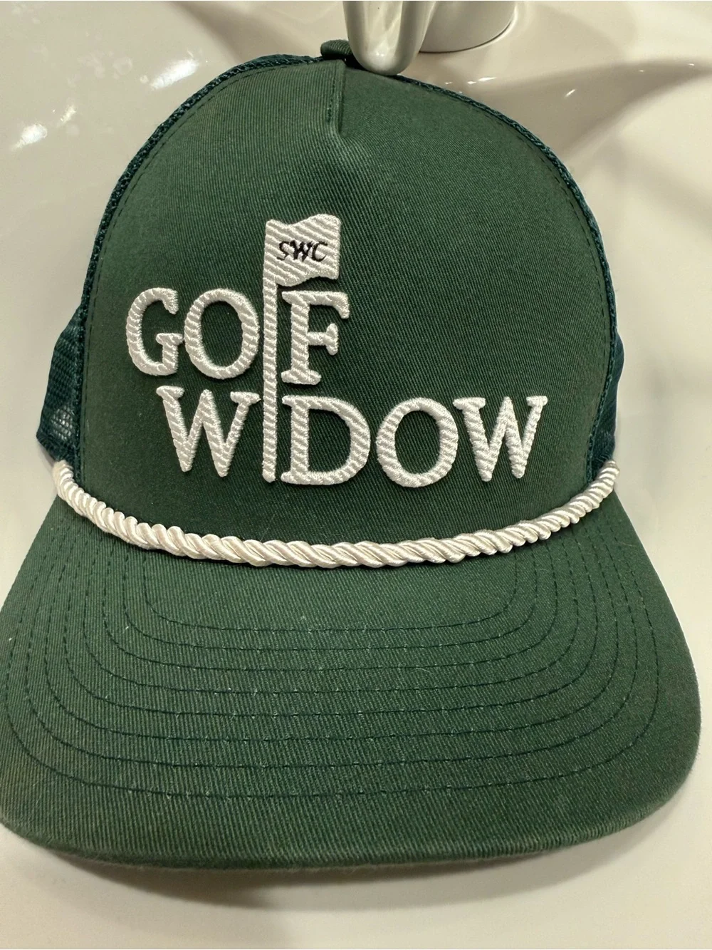 Golf Widow Trucker Hat - Green